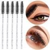 300 Disposable Mascara Wands Eyelash Brush Spoolies for Eye Lash Extension, Eyebrow and Makeup Crystal Tbestmax view 4