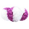 3-Pack Duo Body Buff - Foam Scrubber Loofah for Exfoliation & Cleansing - Removes Oil, Dirt, Impurities & Dead Skin - Sensitive, Dry, Oily or Combination Skin - Gentle to Clinical (Purple/White) view 1