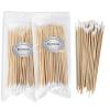 6'' Long Cotton Swabs 200PCS - Cotton Swabs with Wooden Sticks - Long Swabs for Gun Cleaning, Ear Cleaning, Pets Care, Makeup view 1