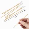 6'' Long Cotton Swabs 200PCS - Cotton Swabs with Wooden Sticks - Long Swabs for Gun Cleaning, Ear Cleaning, Pets Care, Makeup view 2
