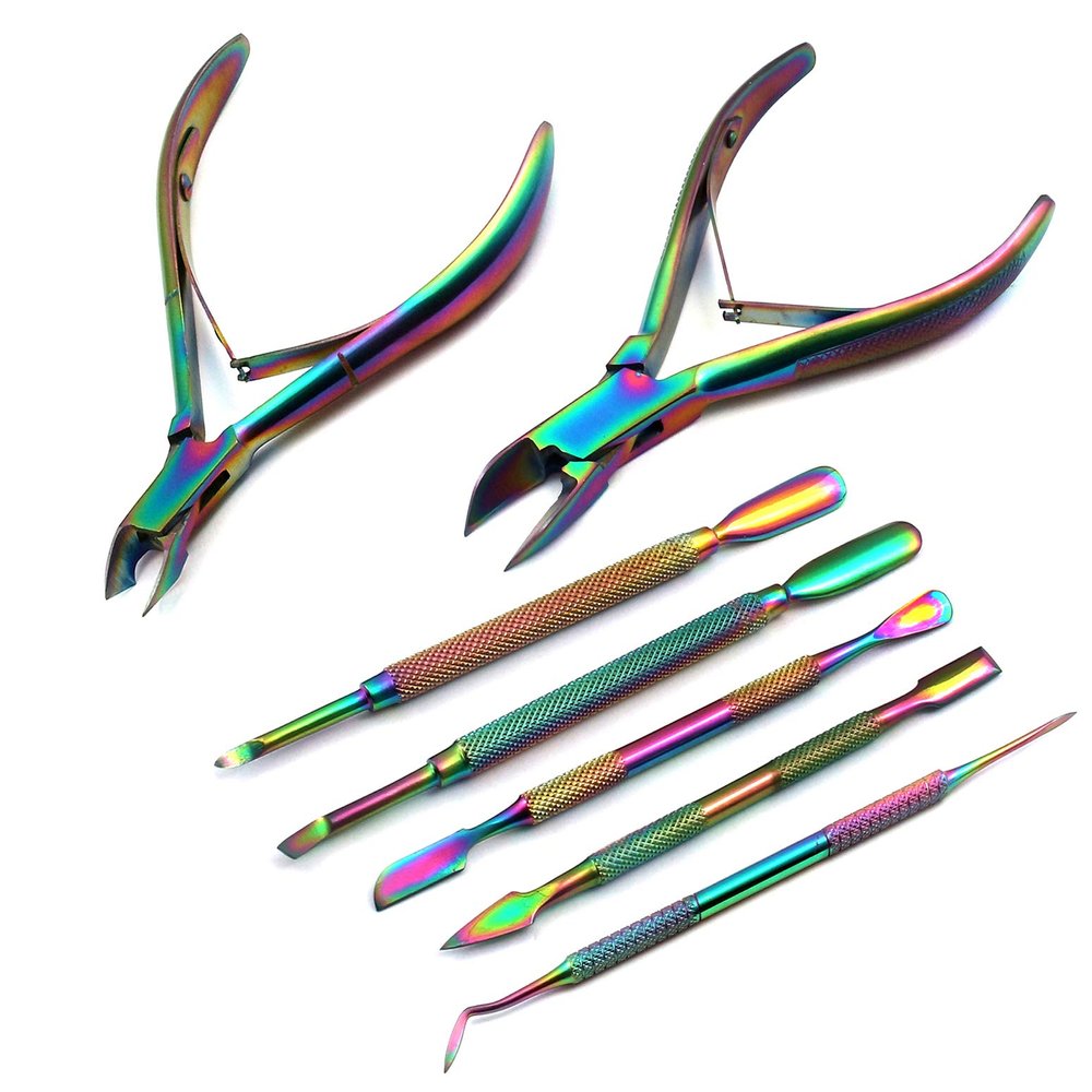 AAProTools Nail Art UV Gel Remover Clipper Cuticle Nipper Cuticle Pusher Remover