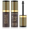 Eveline Cosmetics Brow & Go Precise Brush, Eyebrow, Mascara, with Fibers, 0.14 OZ, 2 Dark view 1