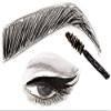 Eveline Cosmetics Brow & Go Precise Brush, Eyebrow, Mascara, with Fibers, 0.14 OZ, 2 Dark view 2