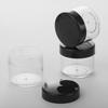 100 Count Refillable Cosmetic Containers with Lids 20 Grams Black Makeup Sample Jars for Beauty Products - Black view 4