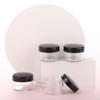 100 Count Small Sample Containers Makeup Jars 15 Gram Cosmetic Containers with Lids Black Traveling Jars Empty Bottles for Toiletries view 3
