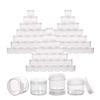 100 Count Clear Plastic Sample Containers 20g Empty Jars Cosmetic Containers with Lids Leak Proof Lip Balm Containers view 1