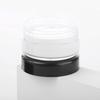 100 Count 10g Small Sample Containers with Lids Plastic Jar Cosmetic Jars Empty Makeup Jars Lip Balm Containers - Black view 2