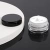 100 Count 10g Small Sample Containers with Lids Plastic Jar Cosmetic Jars Empty Makeup Jars Lip Balm Containers - Black view 4