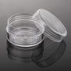 100 Count 10g Sample Jars with Lids Makeup Jars Plastic Lip Scrub Containers TSA Approved Cosmetic Containers for Traveling - Clear view 3