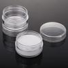 100 Count 10g Sample Jars with Lids Makeup Jars Plastic Lip Scrub Containers TSA Approved Cosmetic Containers for Traveling - Clear view 4