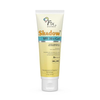 Fixderma Shadow SPF 30 Gel Sunscreen | Sunscreen & Broad SpectrumUVA and UVB Protection