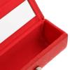 Inzopo Lipstick Holder Lipstick Case with Mirror and Lock Closure, Exquisit, Press view 2