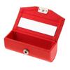 Inzopo Lipstick Holder Lipstick Case with Mirror and Lock Closure, Exquisit, Press view 4