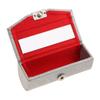 Inzopo Lipstick Holder Lipstick Case with Mirror and Lock Closure, Exquisit, Press view 1