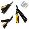 Exclusive Black and Gold Men's Salon Professional Straight Cut Throat Shaving Edge Razor Blade - All Purpose Barber Razor view 1