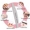 10 Pcs Rough Nail File 100/180 Grit, Heavy Duty Nail Files for Acrylic/Natural Nails, Emery Boards for Nails, Strong Finger Nail Filler, Coarse Nail File for Home and Salon Use view 4