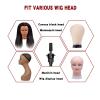 DANSEE Wig Stand Tripod, Metal Mannequin Head Stand Adjustable (24 - 64 inch) view 2