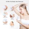 [FDA Cleared] IPL Hair Removal Aimanfun At-Home Laser Hair Removal for Women & Men Painless Permanent Hair Remover Device for Body Face Corded,White,2 Years Warranty view 3