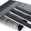 5pcs/Set Strong Thick Nails Polishing Block Buffers Black Straight Nails Dead Skin Remover Nails Art Styling Sanding Tools Emery Board Nail Files, Straight Sandpaper Files for Nail Art DIY Manicure view 1