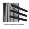 5pcs/Set Strong Thick Nails Polishing Block Buffers Black Straight Nails Dead Skin Remover Nails Art Styling Sanding Tools Emery Board Nail Files, Straight Sandpaper Files for Nail Art DIY Manicure view 4