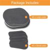 Set 80pcs Hair Removal Exfoliating Pads Smooth Legs Skin Arm Face Hair Remover Away view 2