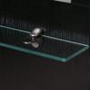 BarberPub Wall Mount Barber Station Makeup Mirrors Hair Styling Station Beauty Salon Spa Equipment 3016 (Black) view 3