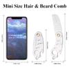 AhfuLife Stainless Steel Metal Hair & Beard Comb, Multifunctional Folding EDC Pocket Comb With Bottle Opener Fits In Keychain - Anti-Static Hair & Beard Care Comb Mustache Comb - Presented in Gift Box view 2