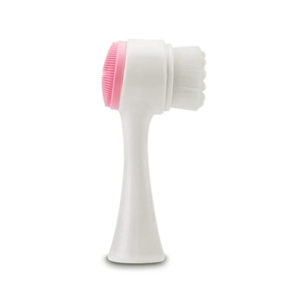 Ultrasonic Vibration Electric Facial Cleansing Brush Silicone Sonic Face Cleansing Brush Blackhead Remover Cleaner Rechargeable,Normal Face Brush