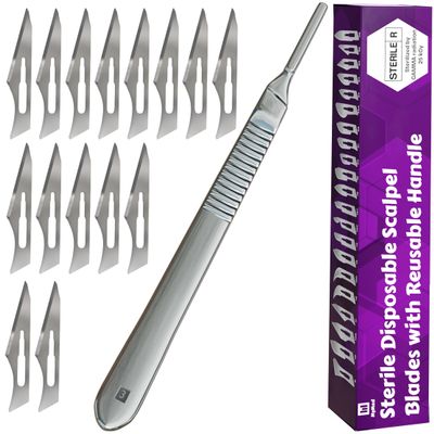 MyMed 11 Blades Dermaplane Razor for Women Face Razors for Women, Eye Brow Razors & Face Shaver