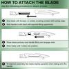 MyMed 11 Blades Dermaplane Razor for Women Face Razors for Women, Eye Brow Razors & Face Shaver view 4