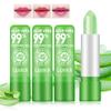 3 Pack Aloe Vera Lipstick,Long Lasting Nutritious Tinted Lip Balm Natural Moisturizer Magic Temperature Color Change Lip Gloss view 1
