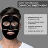 The Man Company Charcoal Face Sheet Mask - 25 ml (Pack of 3) | Anti-Pollution,Unclog pores view 3
