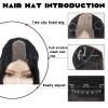 Xinran Long Straight Black Wigs for Women, Synthetic Black Straight Wig, Looking Natural Black Long Hair Wigs 30 inch(Black) view 4