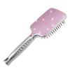 Fashion Pink Crystal Paddle Brush,Exclusive Blingbling Hair Brush,Massage Air Cushion Rhinestone Hair Comb For Women view 1