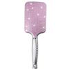 Fashion Pink Crystal Paddle Brush,Exclusive Blingbling Hair Brush,Massage Air Cushion Rhinestone Hair Comb For Women view 2