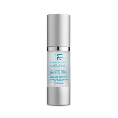 Marine Essence - Collagen Apple Stem Cell Serum -30ml - Soluble Collagen - Hydrate & Revitalize Skin - Patented Technology & USA made quality - Manufactured under ISO standard