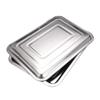 5 Pack Stainless Steel Tray,DOWEI 13 1/2" x 10" Professional Medical Surgical Stainless Steel Tray Dental Body Piercing Instrument Tool Flat Supplies view 4