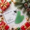 Mount Lai Jade Gua Sha Facial Tool  The Stone of Eternal Youth  100% Genuine Jade Stone Face Sculpting Tool for Lymphatic Drainage, Puffiness Reduction & Timeless Radiance view 2