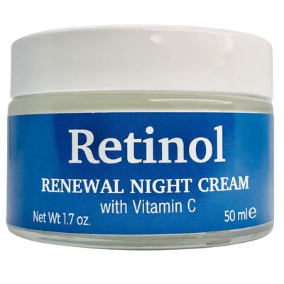 Delfanti Milano  RETINOL RENEWAL Night Face and Neck Cream  Moisturizer with Vitamin C  Made in Italy  1.7 oz