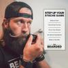 Live Bearded Mustache Wax Stick, 0.35 oz - Made in the USA with All-Natural Ingredients - Medium Hold Stache and Beard Styling for Men | Wingman - Citrus, Clove, Vanilla view 4