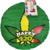 APINATA4U 16-Inch Festive Leaf Pinata - Vibrant Green Party Decor for Celebrations and Birthdays - Expert Craftsmanship for Joyful Festivities view 1