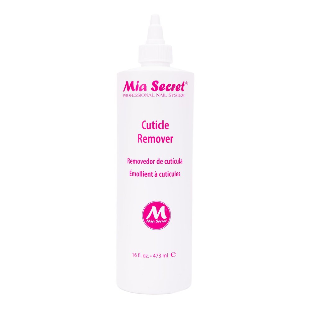 Mia Secret Cuticle Softener & Remover - Quick Easy Safe - Removes Cuticles Safely and Softens The Edge - Excellent for Manicures and Pedicures (16 oz.)