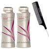 All-Nutrient VOLUMIZE Shampoo & Conditioner DUO SET, For Added Hair Volume & Dimension (w/Sleek Comb) UV+ Color Protection, 100% Vegan (3.4 oz + 3.4 oz TRAVEL DUO KIT) view 1