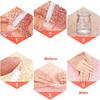 Blulu 3 Pieces White Nail Pencil 2-in-1 Nail Whitening Pencil French Nail Pencils with Cuticle Pusher for DIY Nail Manicure Supplies view 3