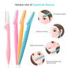 12 Pcs Eyebrow Razor, Face Razors for Women, Exfoliating Trimmers, Eyebrow Grooming Shaper for Women, Peach Fuzz, Hair Removal, Facial Razors Dermaplane Glow Razor view 4