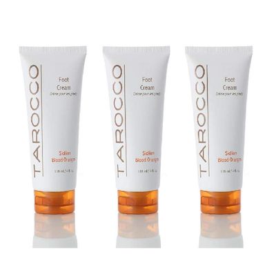 Tarocco Foot Cream with Menthol - 3 pack - by Baronessa Cali