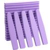 20Pcs Nail Block Buffer Files Sponge Washable Double Sided 100/180 Sanding Buffing File(Purple) view 1