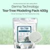 Modeling Mask with Tea Tree  NEEDS NATURE Korean Rubber Mask for Face  Cooling & Skin Balancing Spa Pack | 400g Set with mixing tools view 2