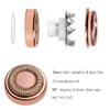 Facial Hair Remover Replacement Heads Compatible with Finishing Touch Flawless Facial Hair Removal Tool for Women, Rose Gold - 4 Count view 2