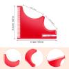 2 Pieces Beard Guide Shaping Template Tools Mustache Lineup Stencil Hairline Hair Cutting Beard Shaper Trimming Styling Curving Goatee with Inbuilt Combs for Men view 2